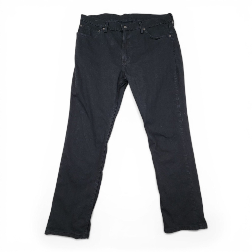 Levis 511 Slim Fit Jeans Men 36x29 Black Denim Stretch Everyday Versatile Staple